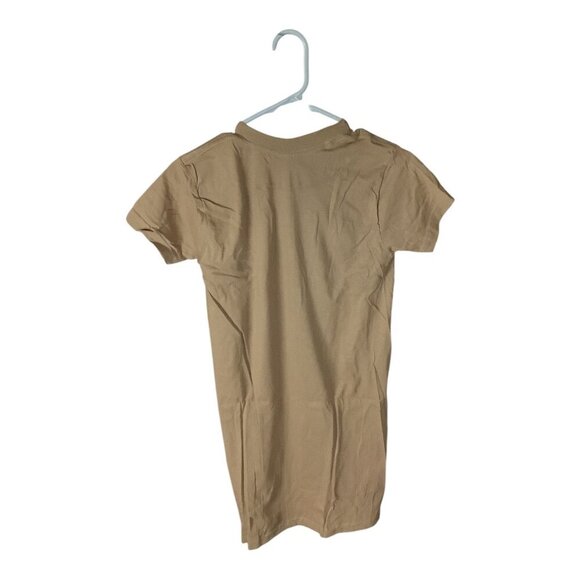 3-Pack DSCP US Army Crew Neck Brown Undershirts Small Cotton Tee Short Sleeve - Picture 4 of 8
